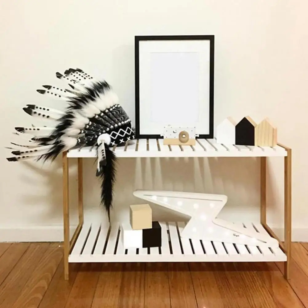 Coiffe Indienne en Plumes Synthétiques pour Enfant – Image 3