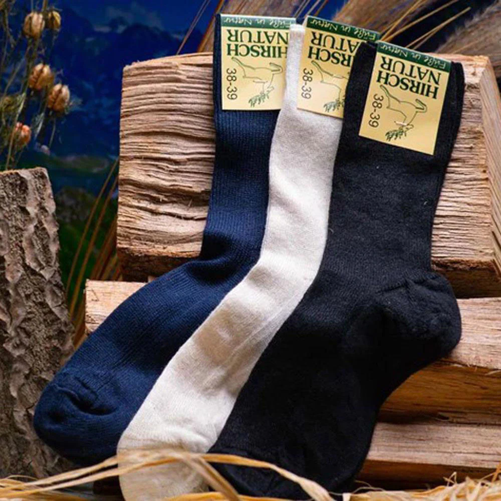 Chaussettes 50% Bambou 50% Coton - HIRSCH