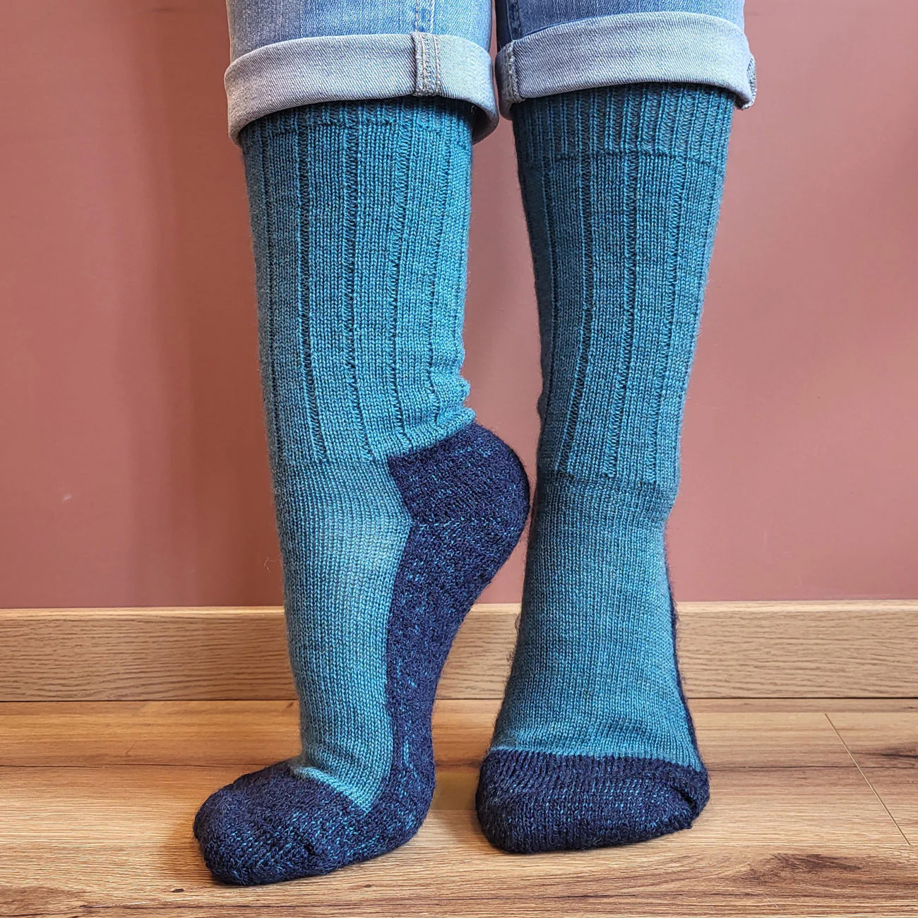 Chaussettes treck 100% Laine - HIRSCH – Image 3