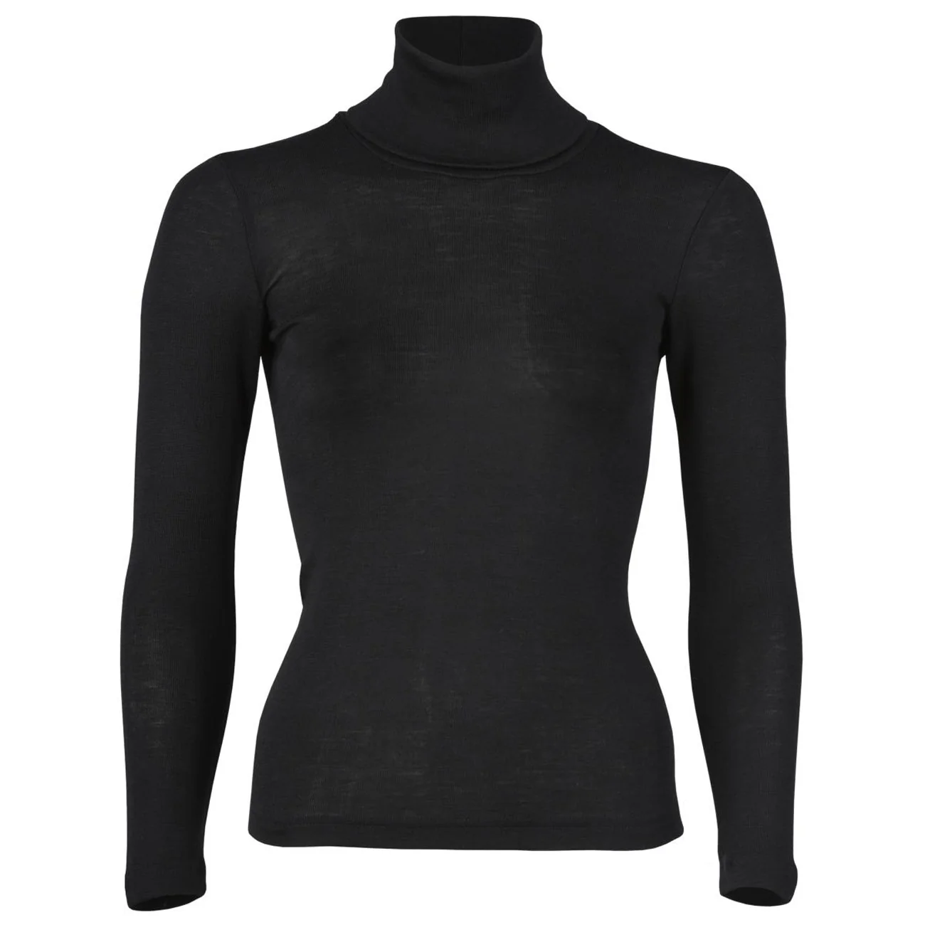 Col roulé femme 70% Laine 30% Soie - ENGEL – Image 3