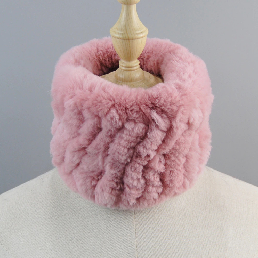 Snood extensible en fausse fourrure pour femme – Image 4