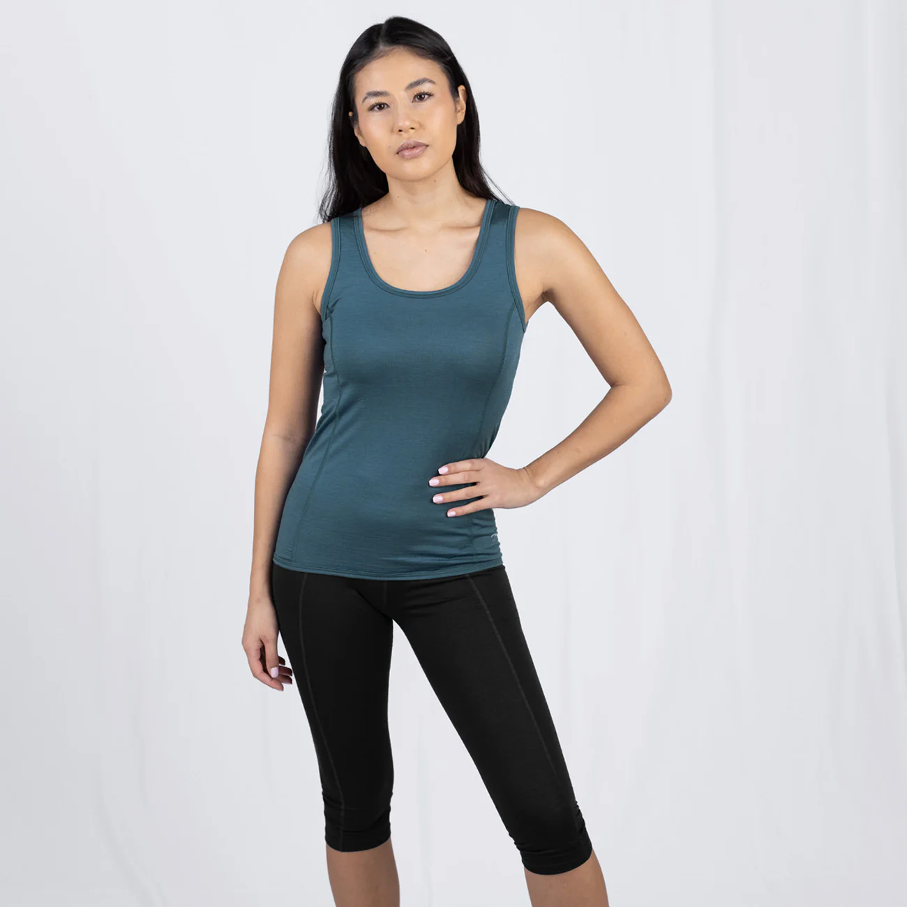 Leggings 3/4 Femme en laine et soie - ENGEL SPORT – Image 3