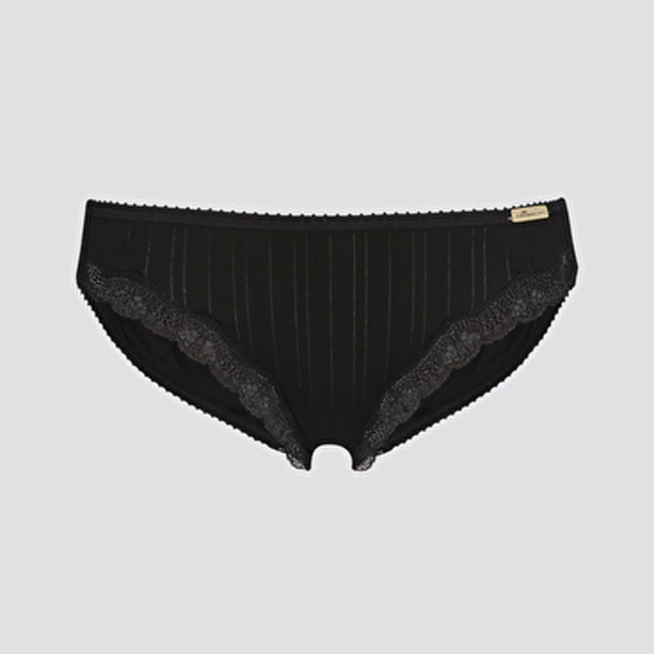 Slip côtelé et dentelle - COMAZO – Image 5