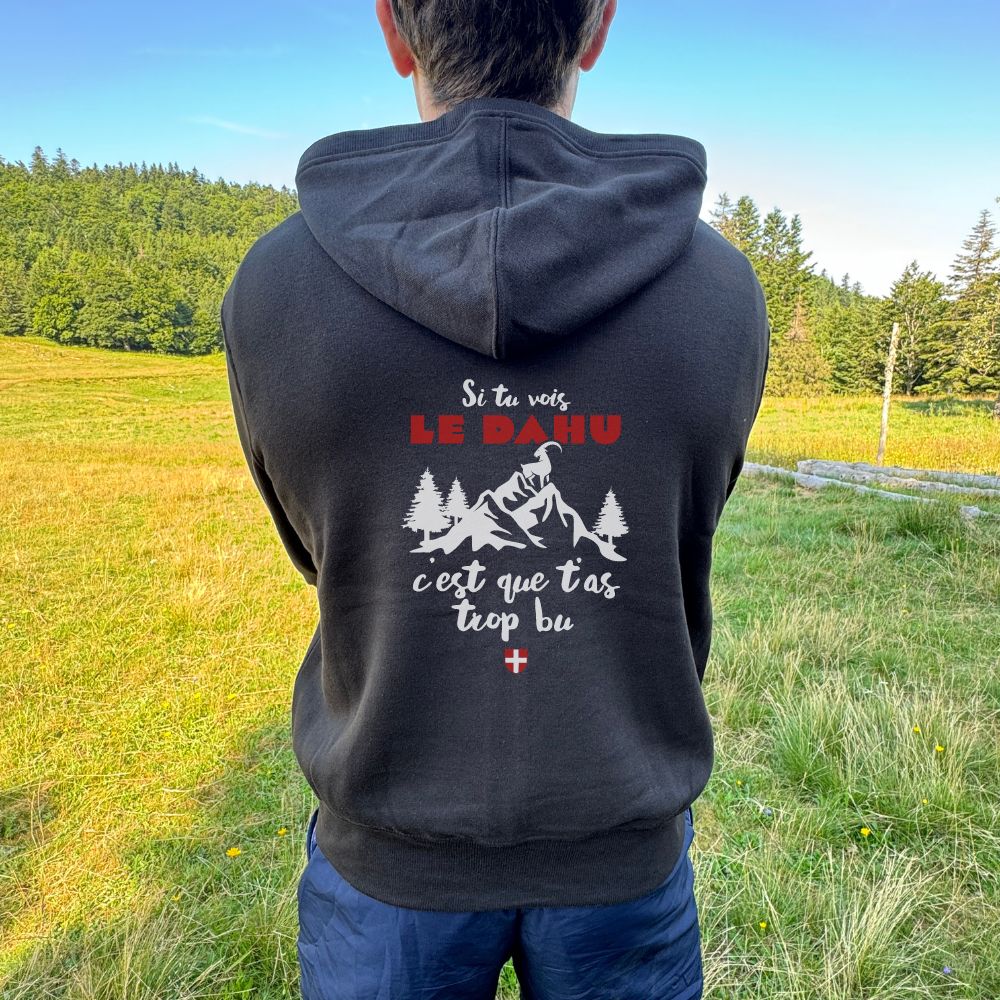 Veste Si tu vois le dahu c’est que t’as trop bu