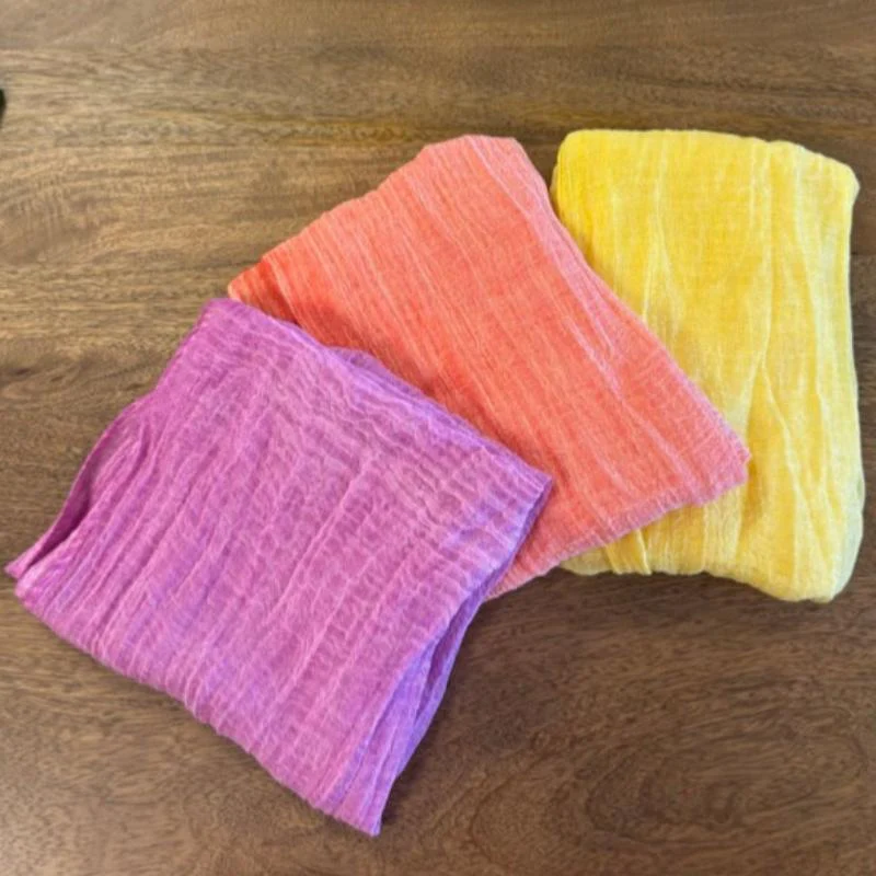 Foulard gaze de coton - MADNESS – Image 2