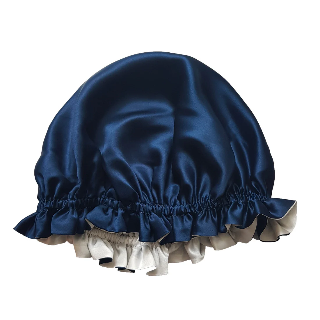 Bonnet de nuit Charlotte double face en soie – Image 8