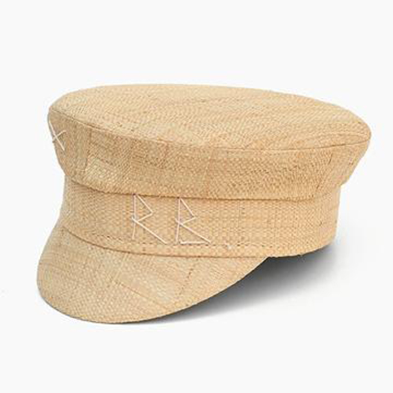Casquette Gavroche en Paille pour Femme – Image 4