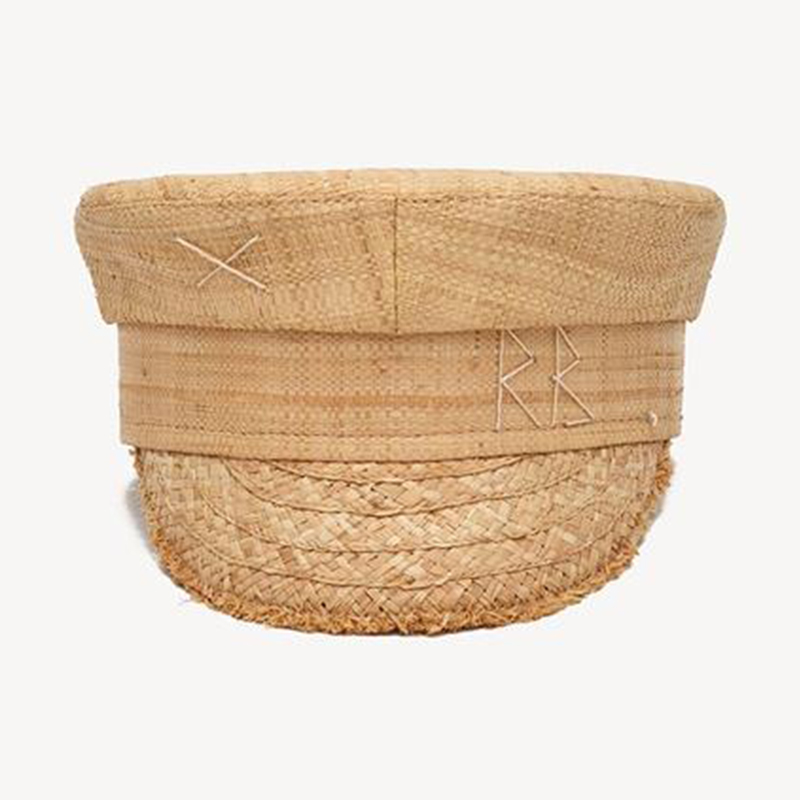 Casquette Gavroche en Paille pour Femme – Image 3