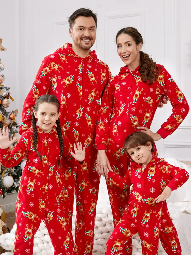 Pyjama Familial de Noel Renne Festive – Image 2