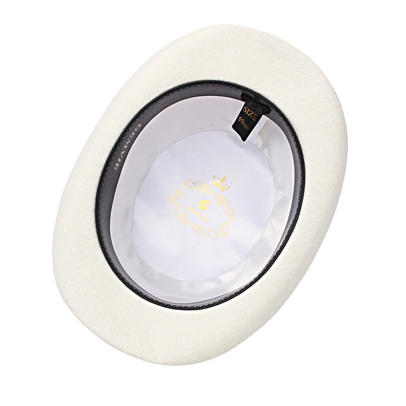 Chapeau Melon en Feutre de Laine – Image 5