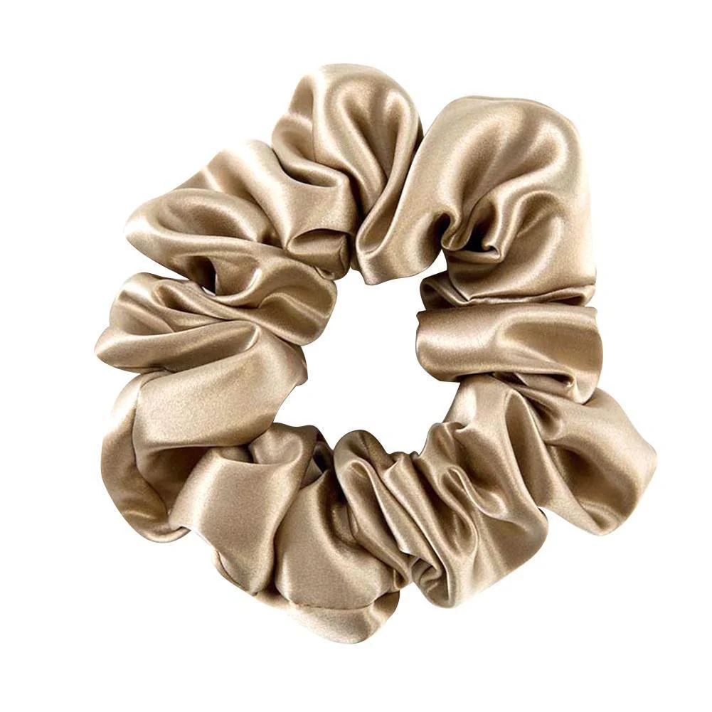 Chouchou large en soie – Image 2