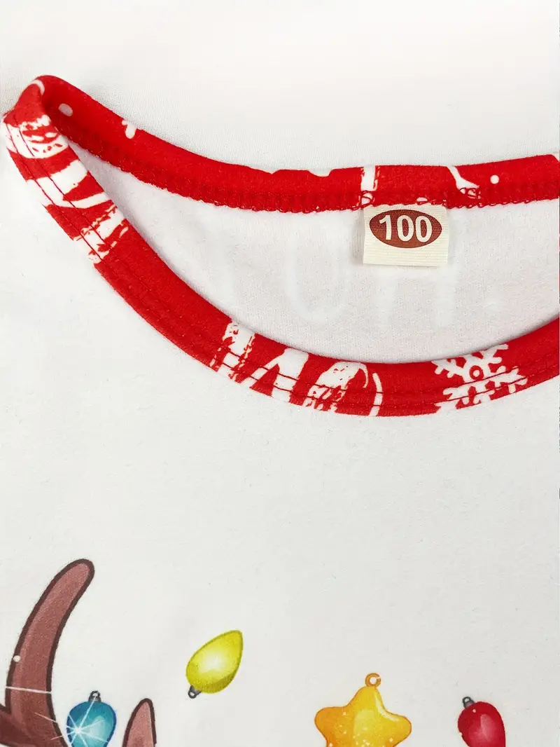 Pyjama Renne de Noel Enfant – Image 3