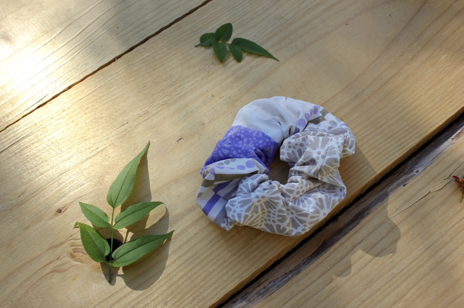 Chouchou en coton upcyclé – Image 8