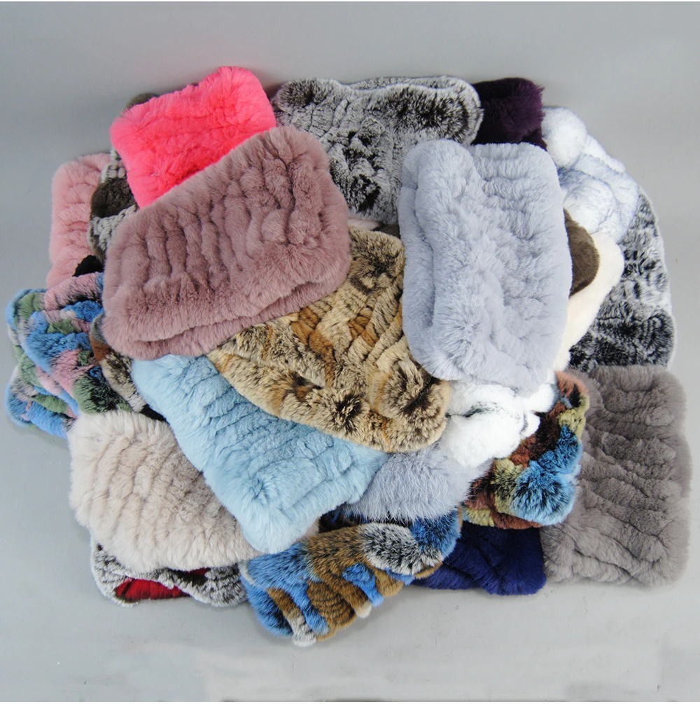 Snood extensible en fausse fourrure pour femme – Image 7