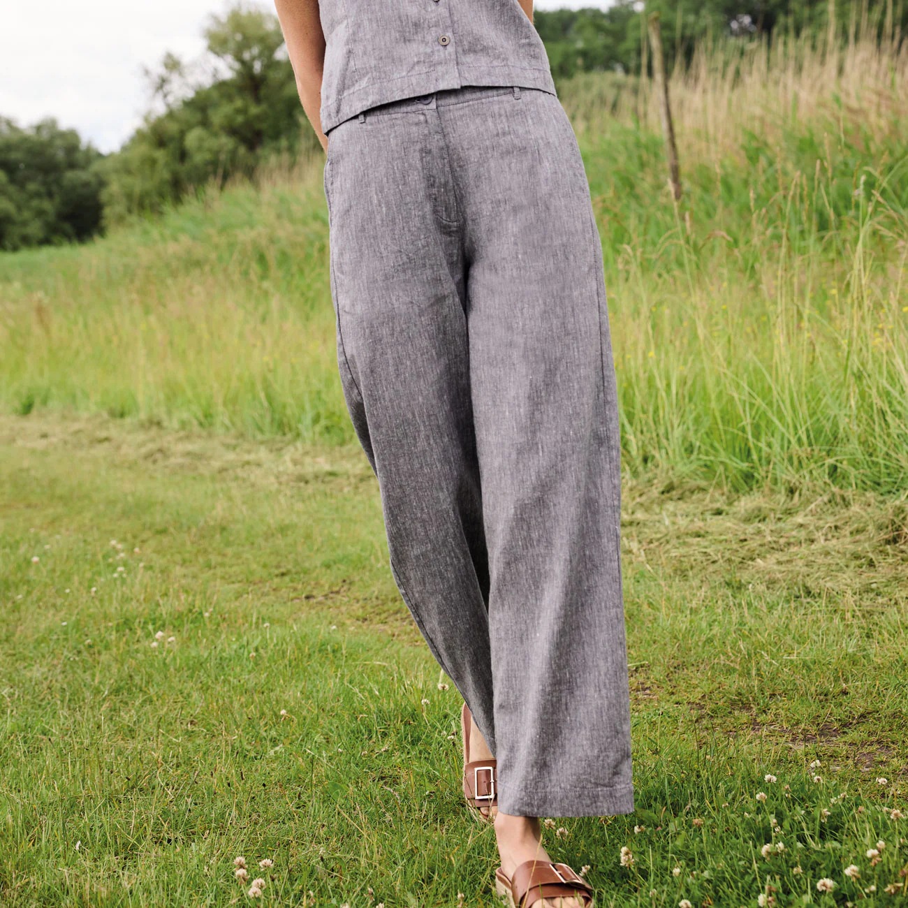 Pantalon lin et coton bio - MADNESS – Image 3