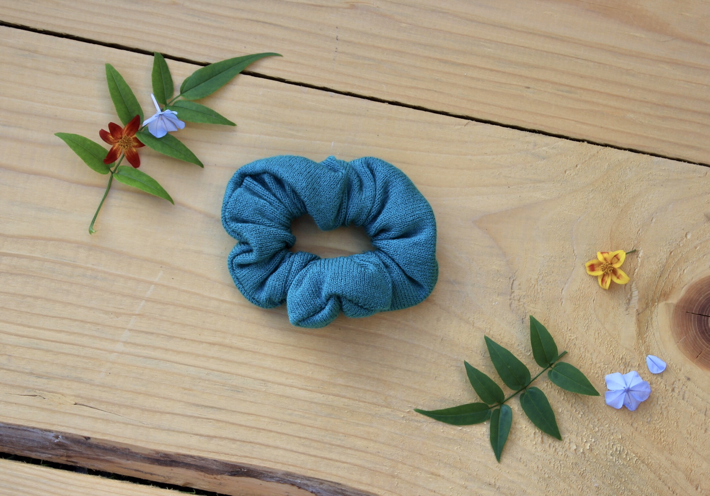 Chouchou en coton upcyclé – Image 4