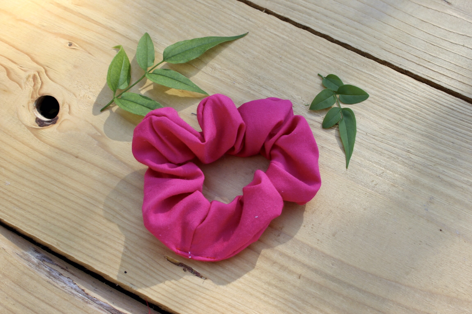 Chouchou en coton upcyclé – Image 6