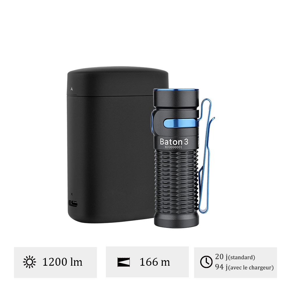 OLIGHT – Baton 3 – Premium Edition
