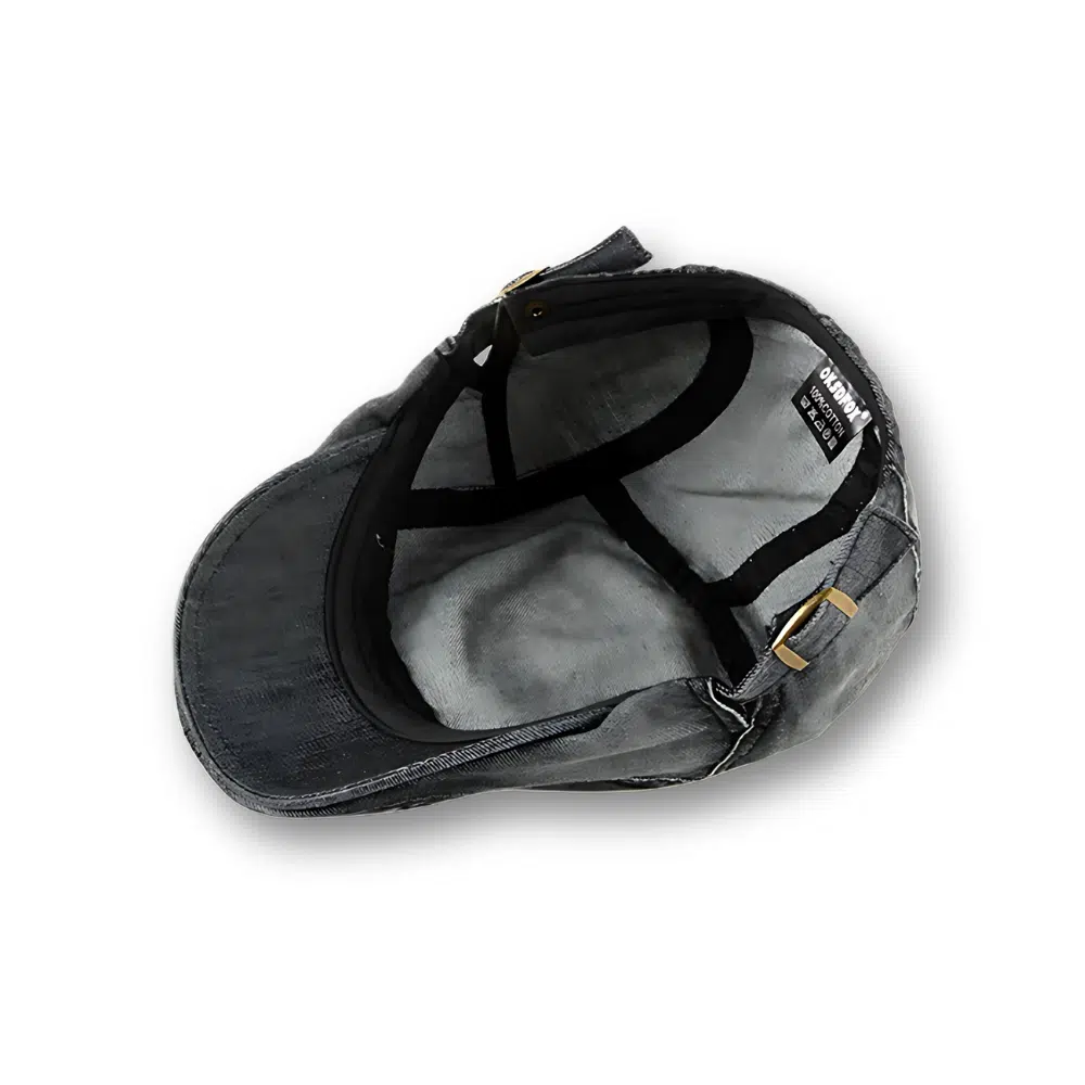 Béret casquette homme en jean Flat Denim – Image 5
