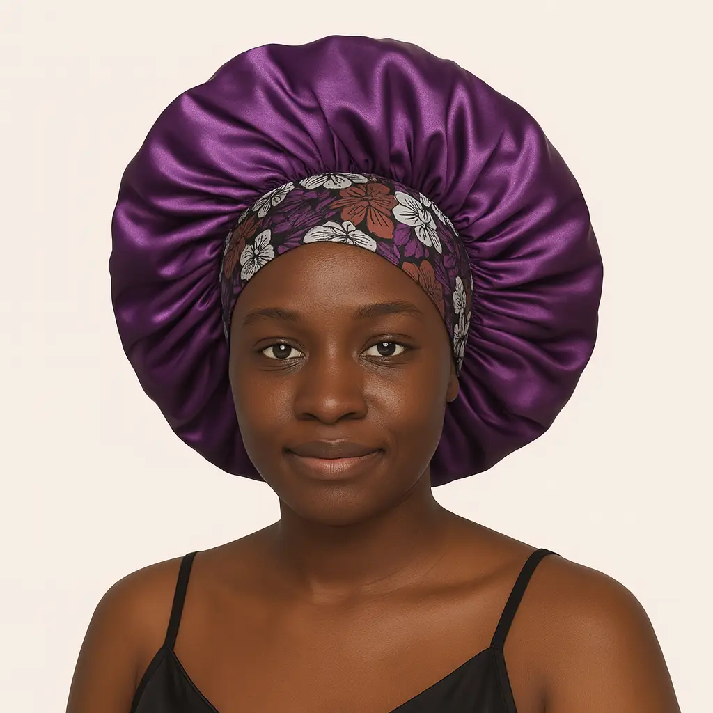 Bonnet Satin Afro