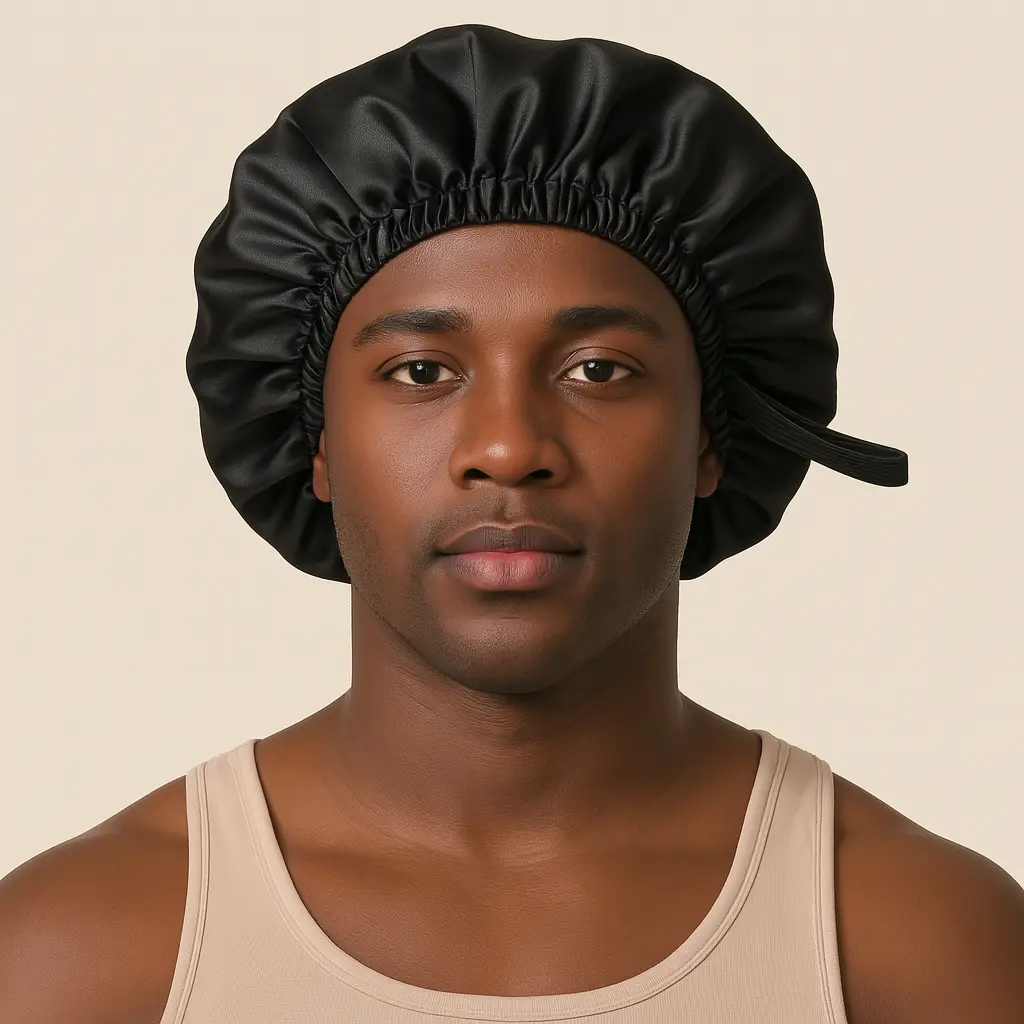 Bonnet Satin Homme