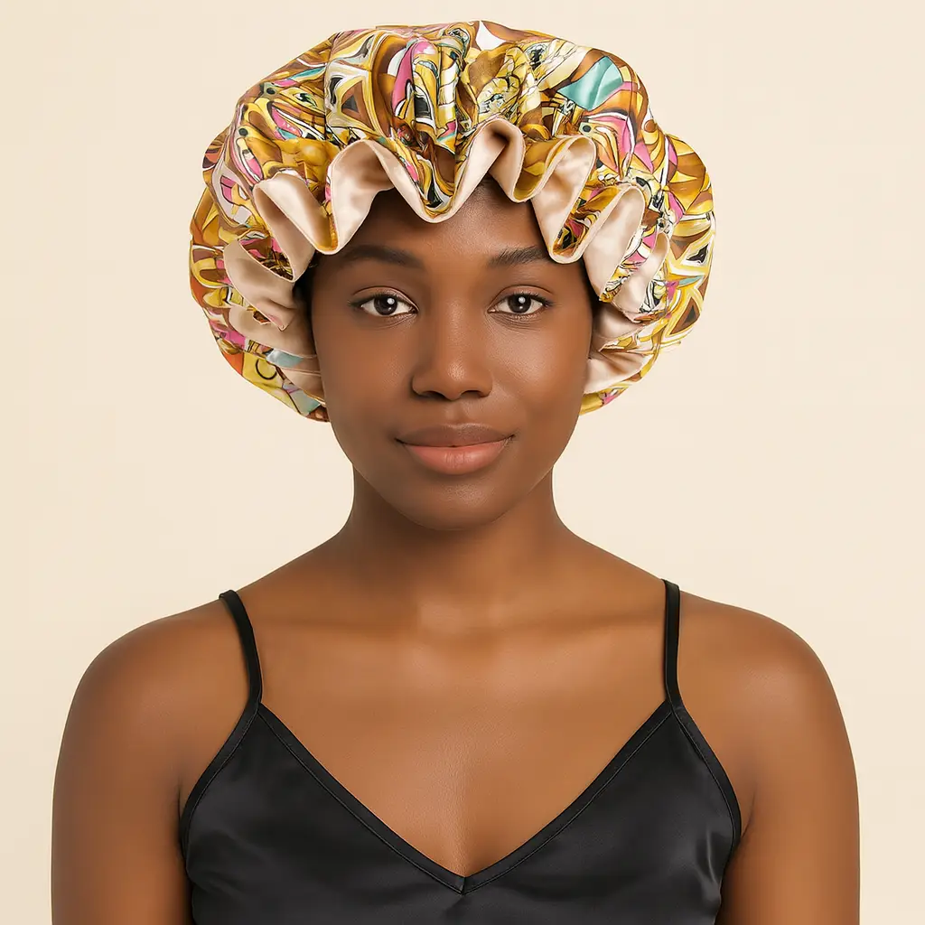 Bonnet Satin pour Dormir