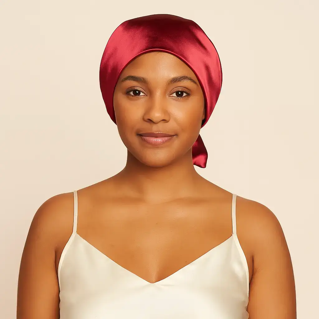 Bonnet de Nuit Satin Femme