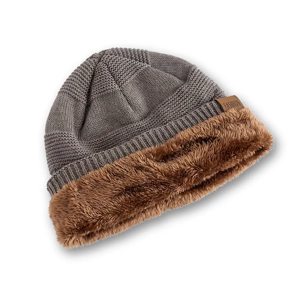 Bonnet doublé polaire homme Fleec’In – Image 3