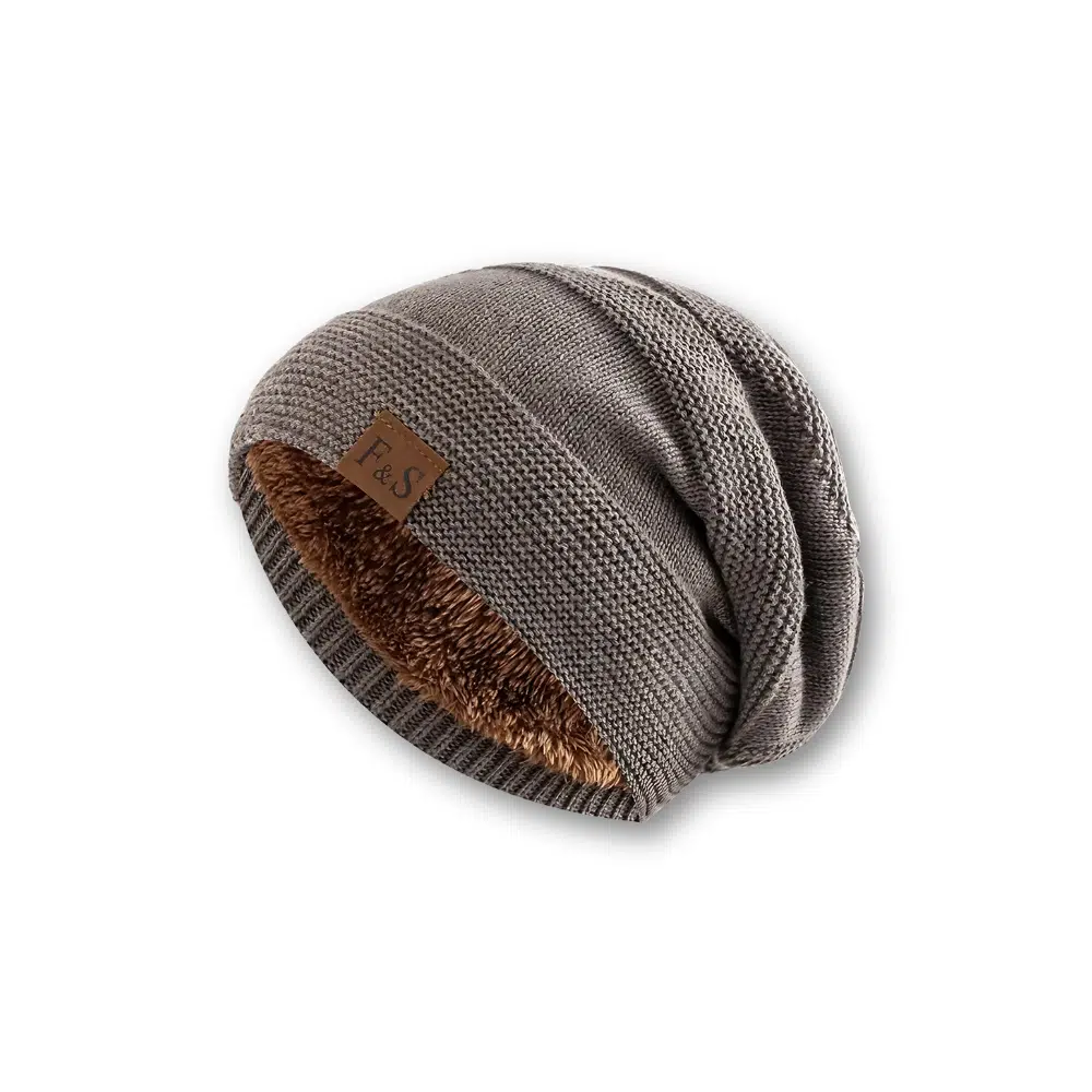 Bonnet doublé polaire homme Fleec’In
