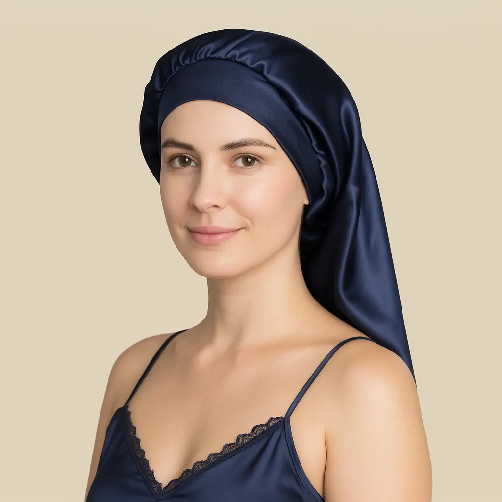 Bonnet en Satin Cheveux Lisse