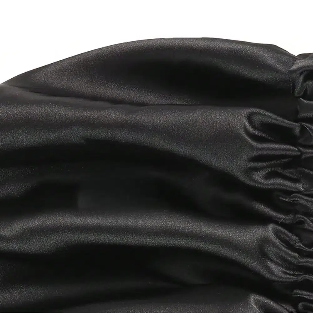 Bonnet en satin réglable Silky – Image 5
