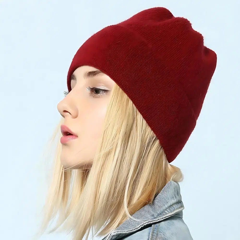 Bonnet tricot femme Classic Warm – Image 3