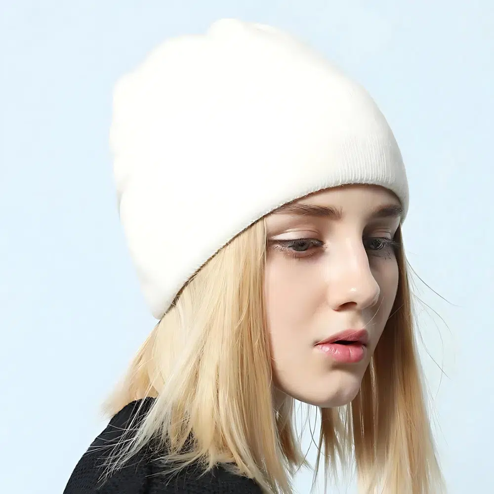 Bonnet tricot femme Classic Warm – Image 5