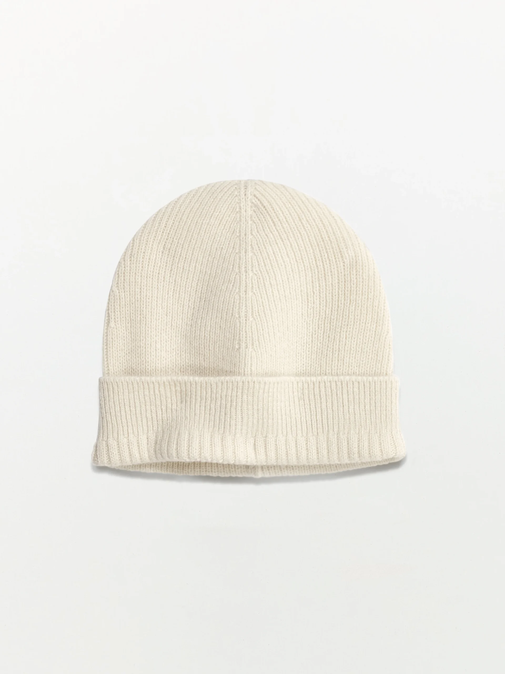 Men's Off-White Cashmere Hat – Image 2
