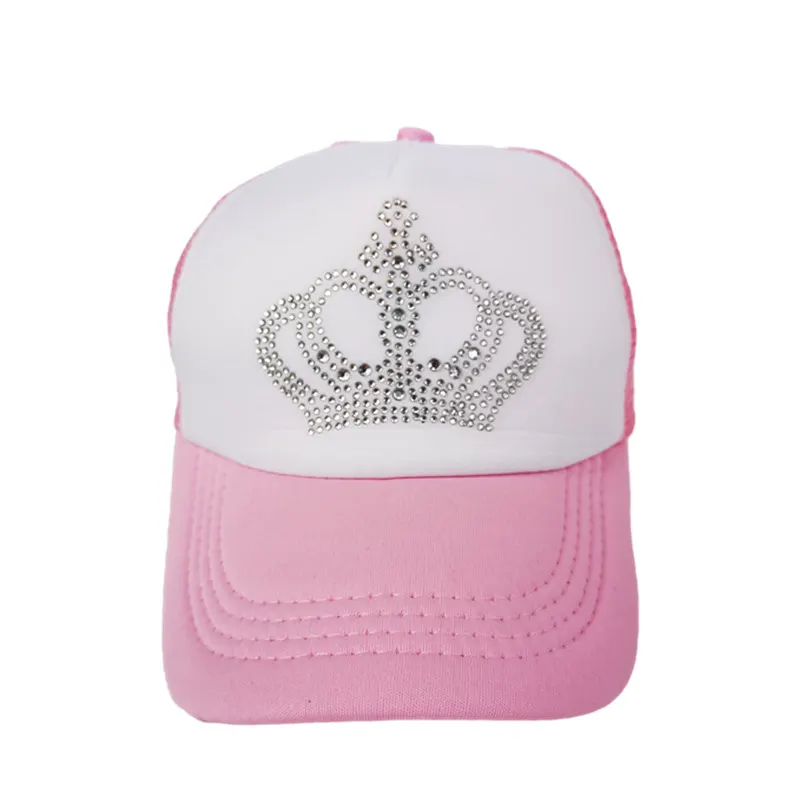 Casquette enfant fille couronne