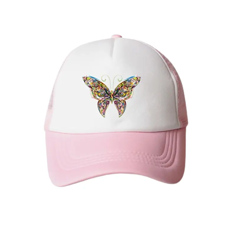 Casquette enfant fille papillon
