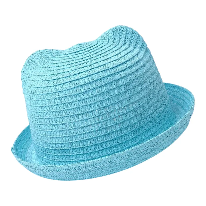 Chapeau de paille enfant uni – Image 4