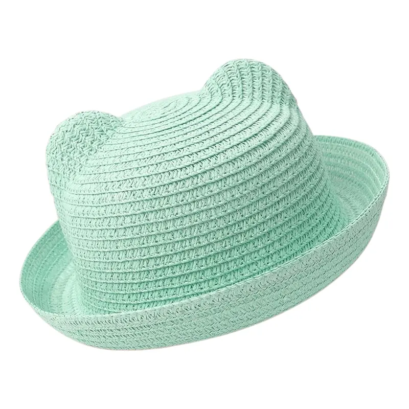 Chapeau de paille enfant uni – Image 8
