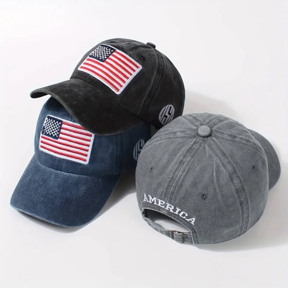 Casquette de baseball américaine Stars and Stripes – Image 4