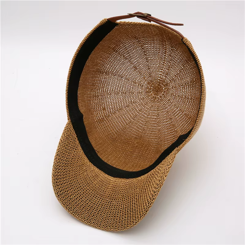 Casquette de Paille Finement Tressée – Image 4
