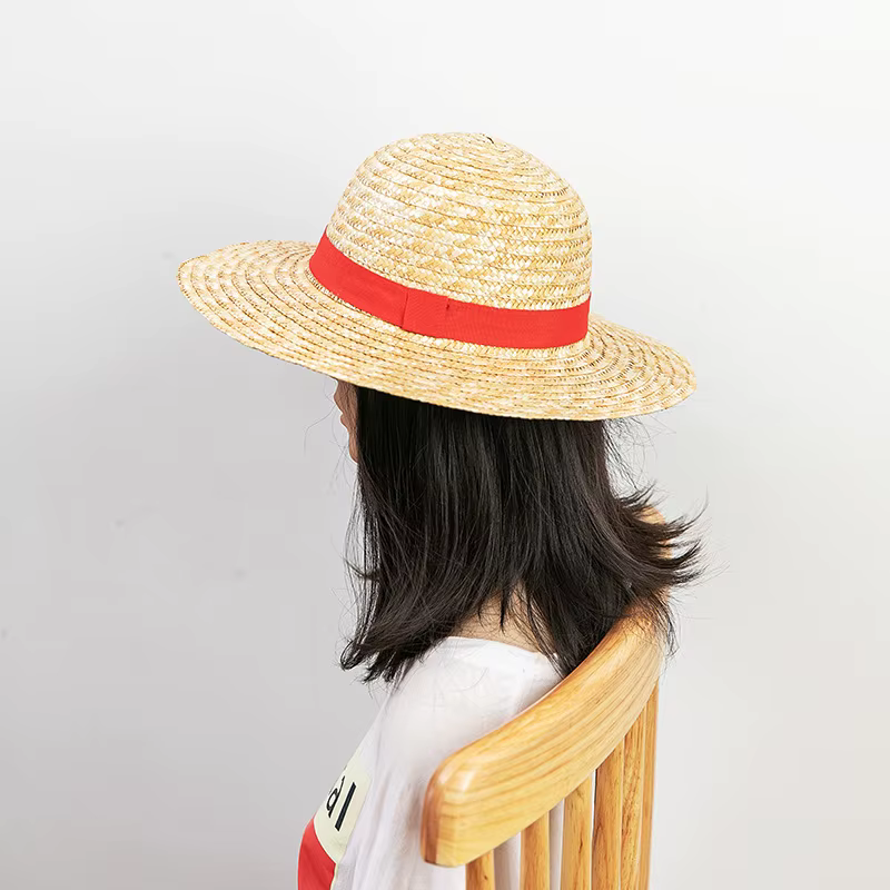 Chapeau de paille rond pour hommes et femmes – Image 3