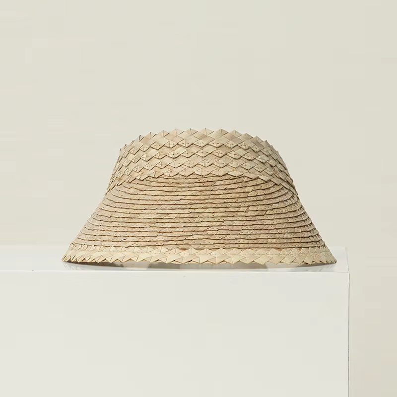 Casquette visière en paille pour femme – Image 2