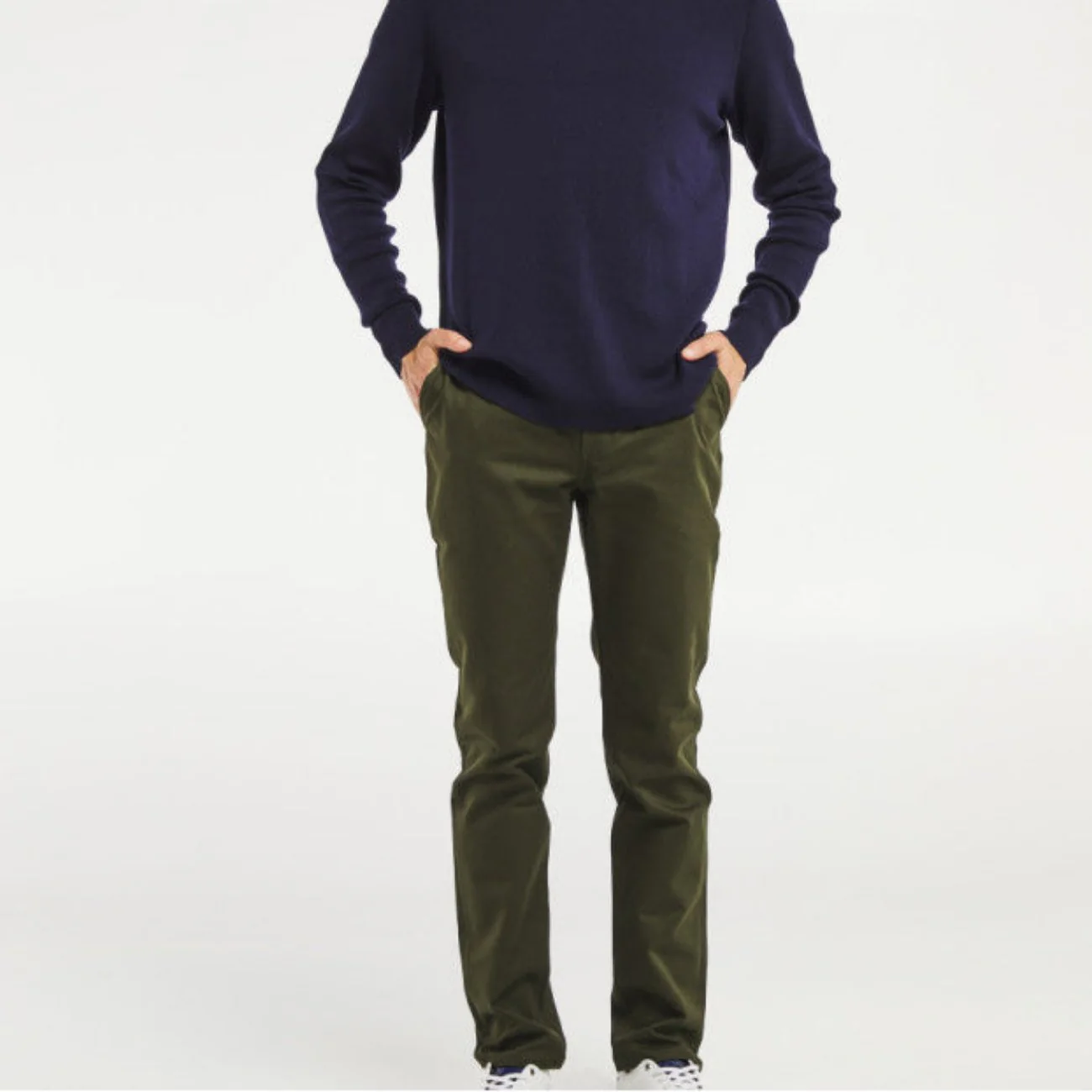 Chino LEON coupe droite - LA GENTLE FACTORY – Image 2