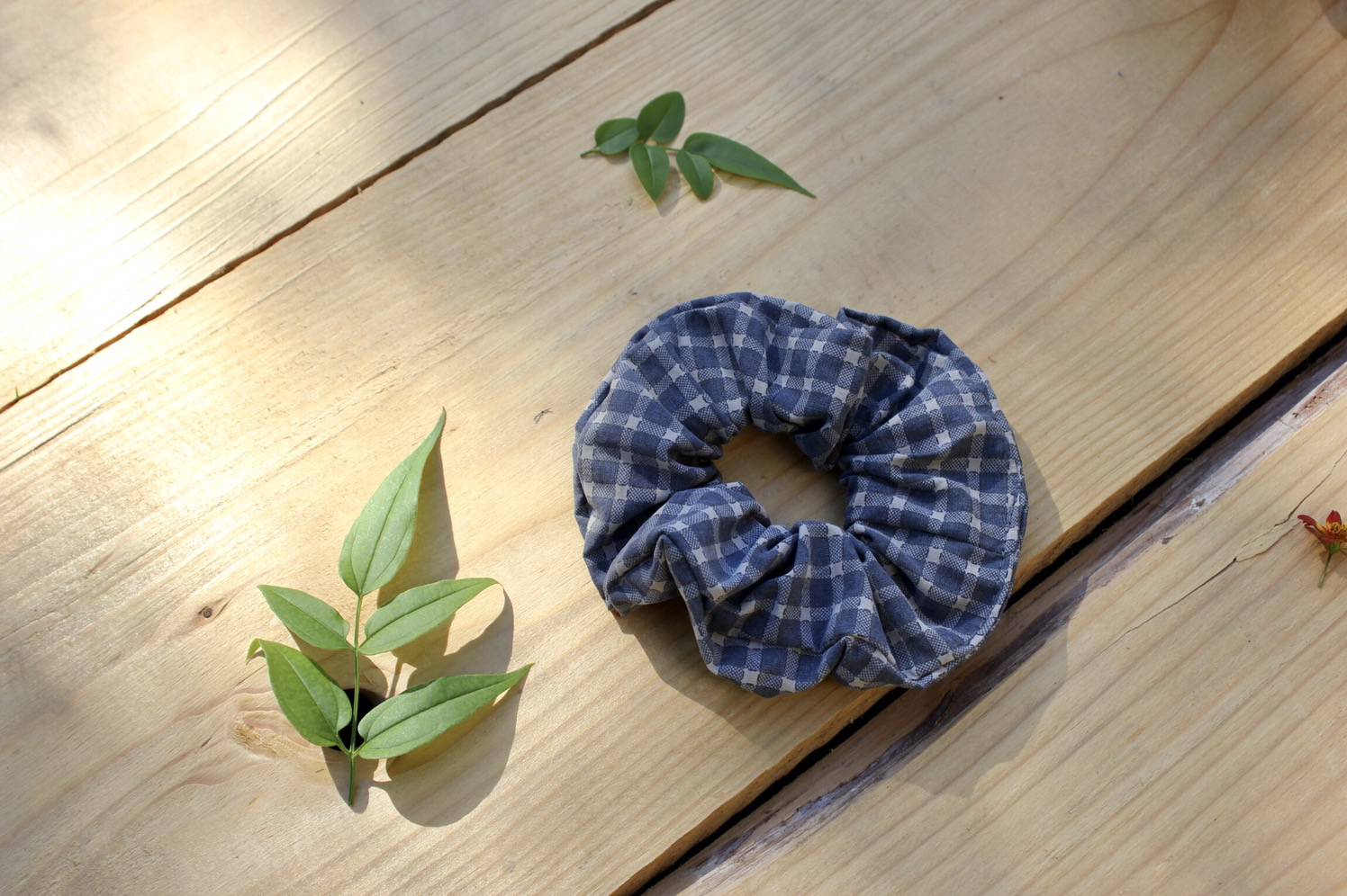 Chouchou en coton upcyclé – Image 9