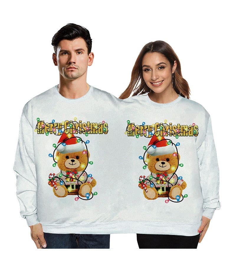 Pull moche de Noël beauf | Siamois – Image 3