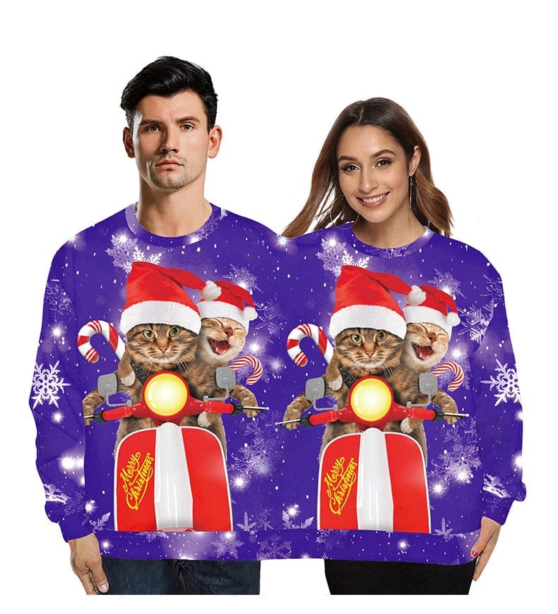 Pull moche de Noël beauf | Siamois – Image 2