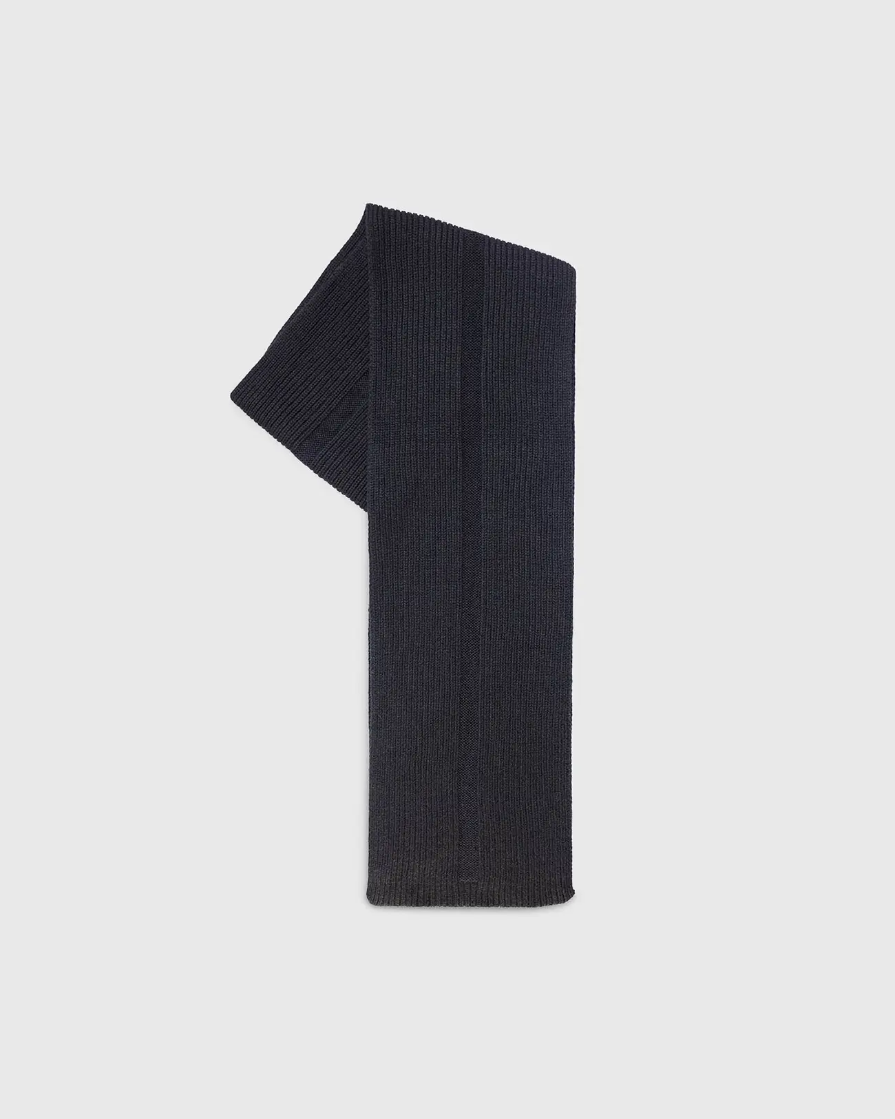 Écharpe Cachemire Régénéré Noir – Image 2