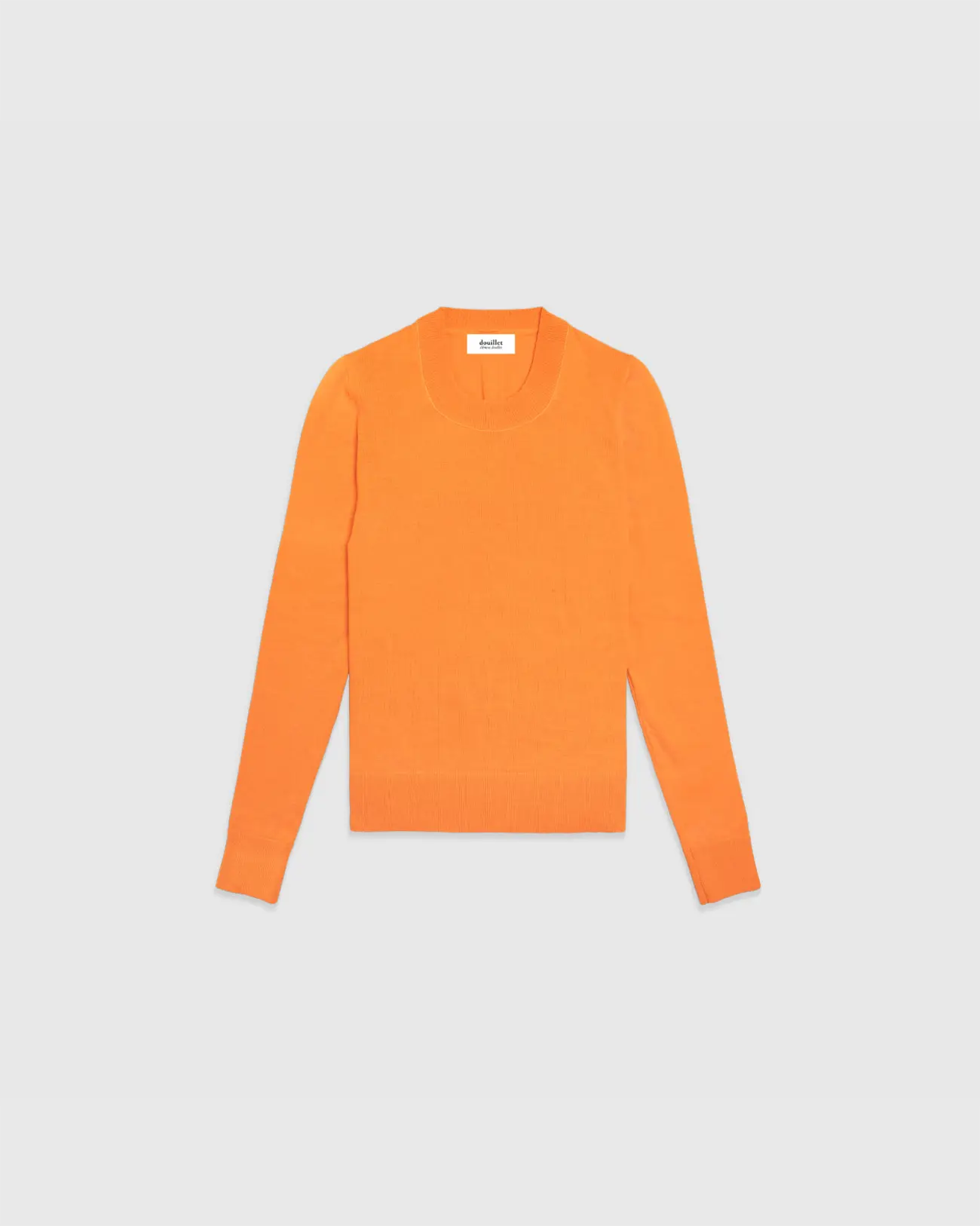Pull Douillet Femme Orange – Image 4