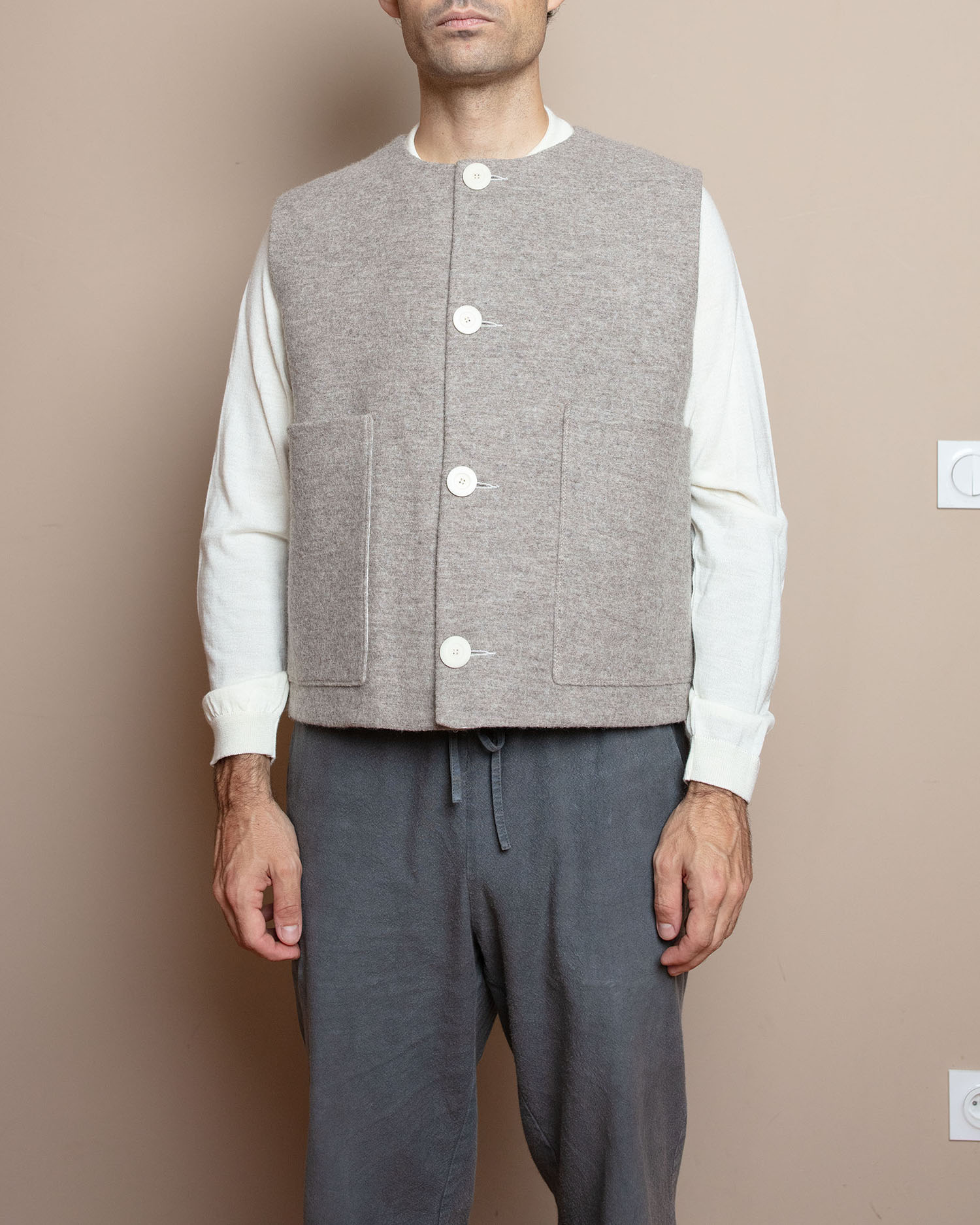 Archive Gilet Alpage Gris – Image 3