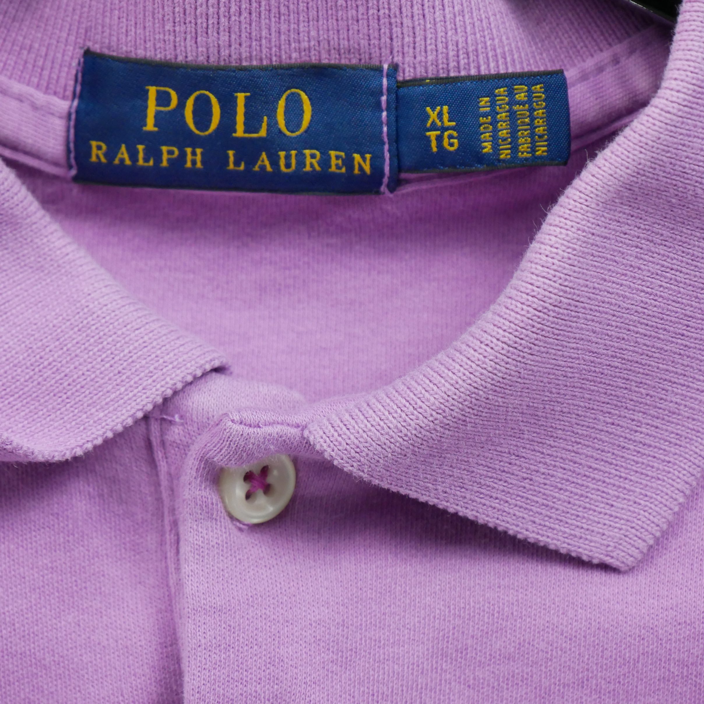 Polo manches courtes Adulte Violet – Image 7